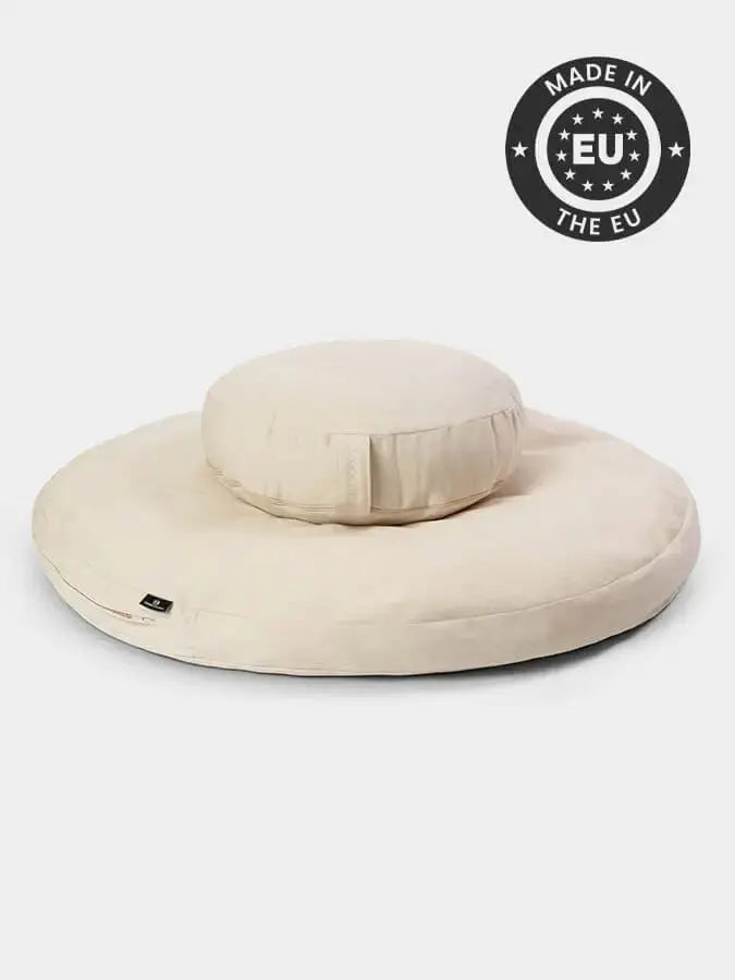 Yoga Studio EU Round Organic Zabuton Meditation Cushion Kit - Zafu Yoga Studio Store