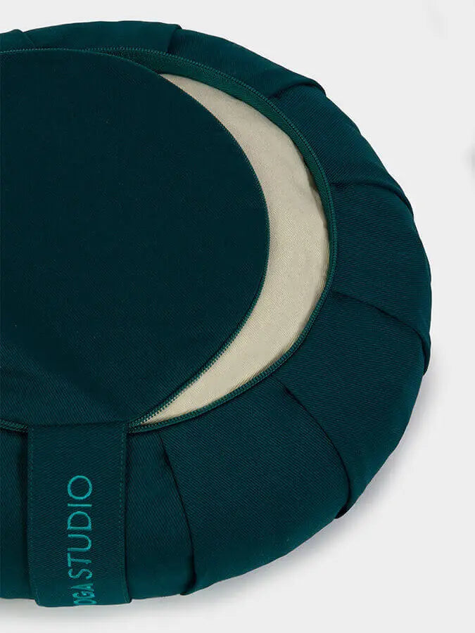 Yoga Studio European Organic Buckwheat Zafu Round Cushion Yoga Studio Store