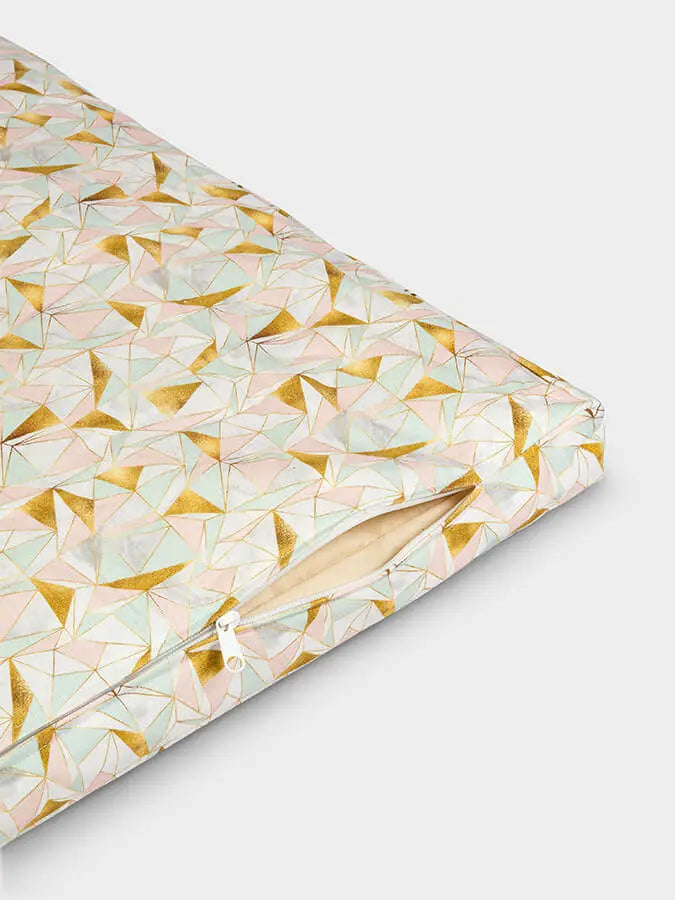 Yoga Studio European Organic Zabuton Meditation Cushion - Abstract Collection Yoga Studio Store