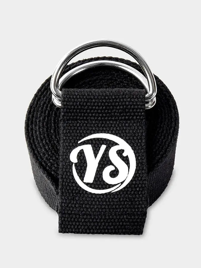 Yoga Studio GOTS Organic Cotton D-Ring 2.5m Yoga Belt Strap Yoga Studio Store