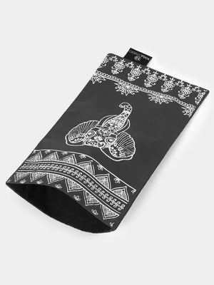 Graphite Grey Aztec Elephant