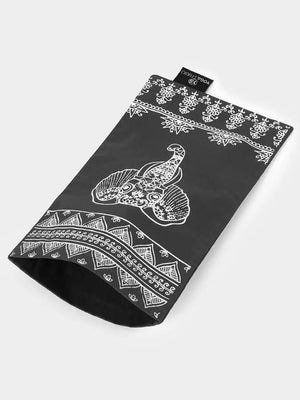 Graphite Grey Aztec Elephant