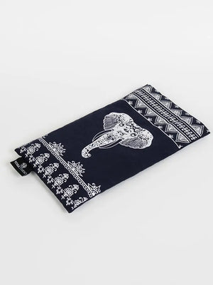 Navy Blue Aztec Elephant
