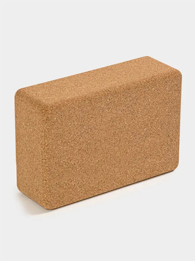 Yoga Studio Large Cork Yoga Brick (Unbranded) Yoga Studio Store