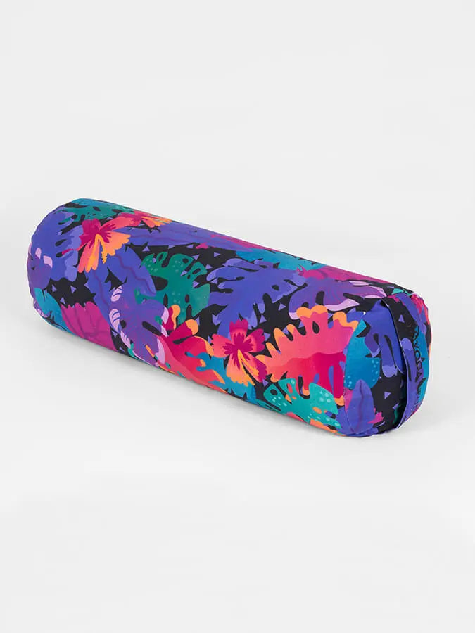 Yoga Studio Organic Buckwheat Floral Meditation Bolster Cushion Yoga Studio Store