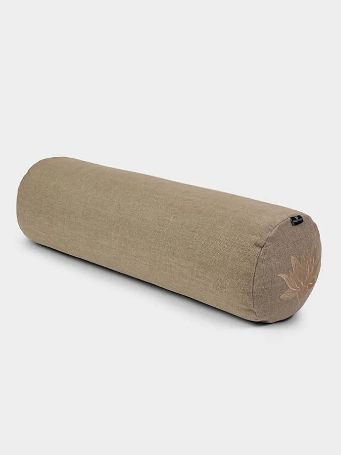 Yoga Studio Organic Buckwheat Hemp Lotus Meditation Bolster Cushion Yoga Studio Store