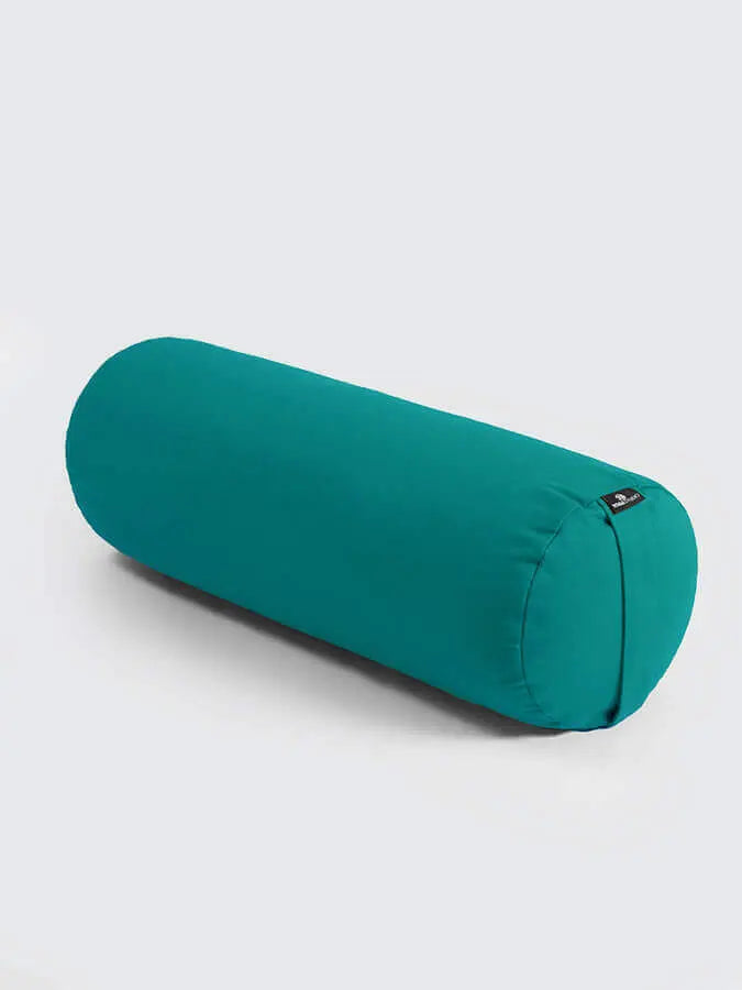 Yoga Studio Organic Cotton Buckwheat Lotus Meditation Bolster Cushion Yoga Studio Store