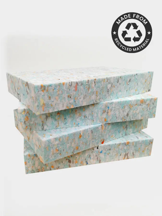 Yoga Studio Recycled Chip Foam Full Yoga Blocks (4 Pack) Yoga Studio Store