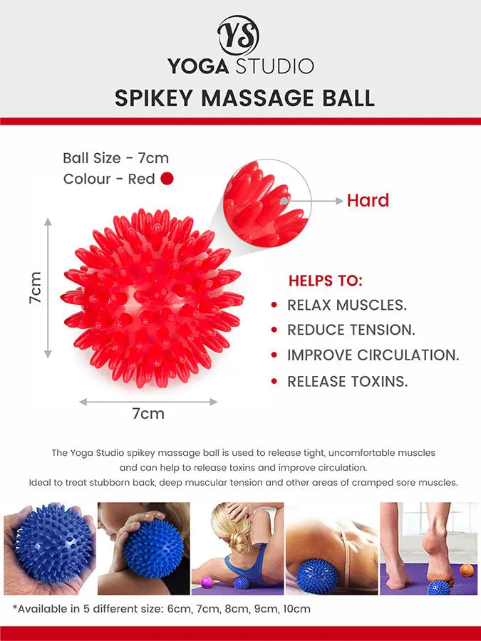 Yoga Studio Spiky Massage Ball Yoga Studio Store