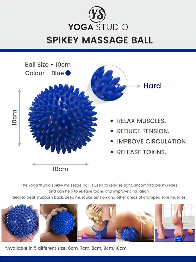 Yoga Studio Spiky Massage Ball Yoga Studio Store