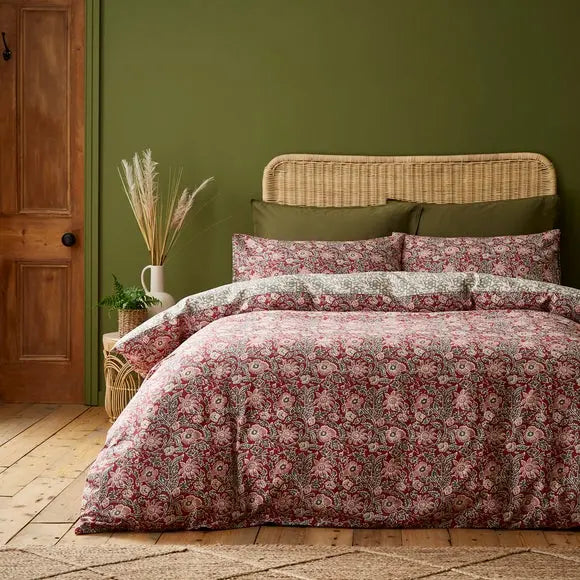 Ziara 100% Cotton Duvet Cover and Pillowcase Set Dunelm