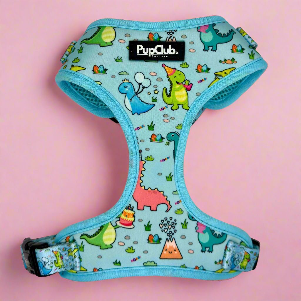 Adjustable Harness - Jurassic Party PupClub Couture