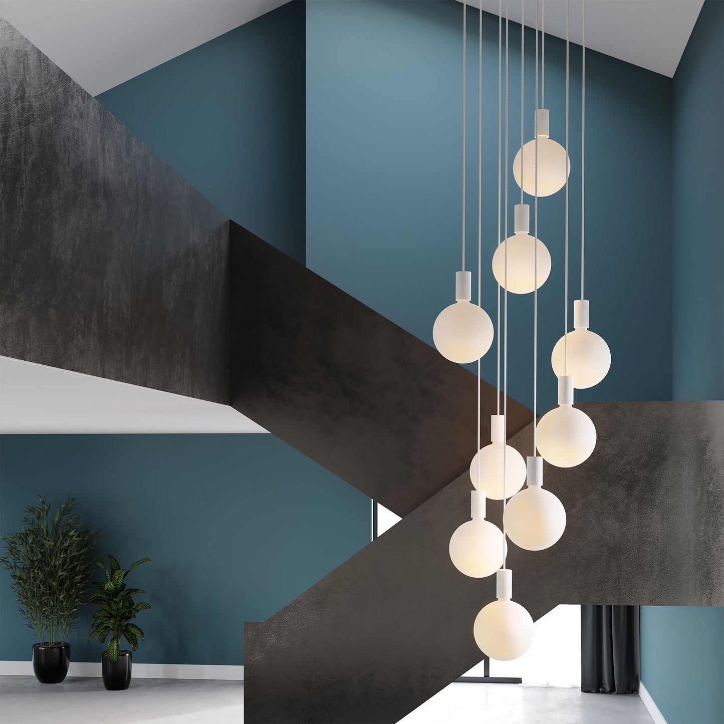 Alumina Nine Pendant + Sphere V Tala