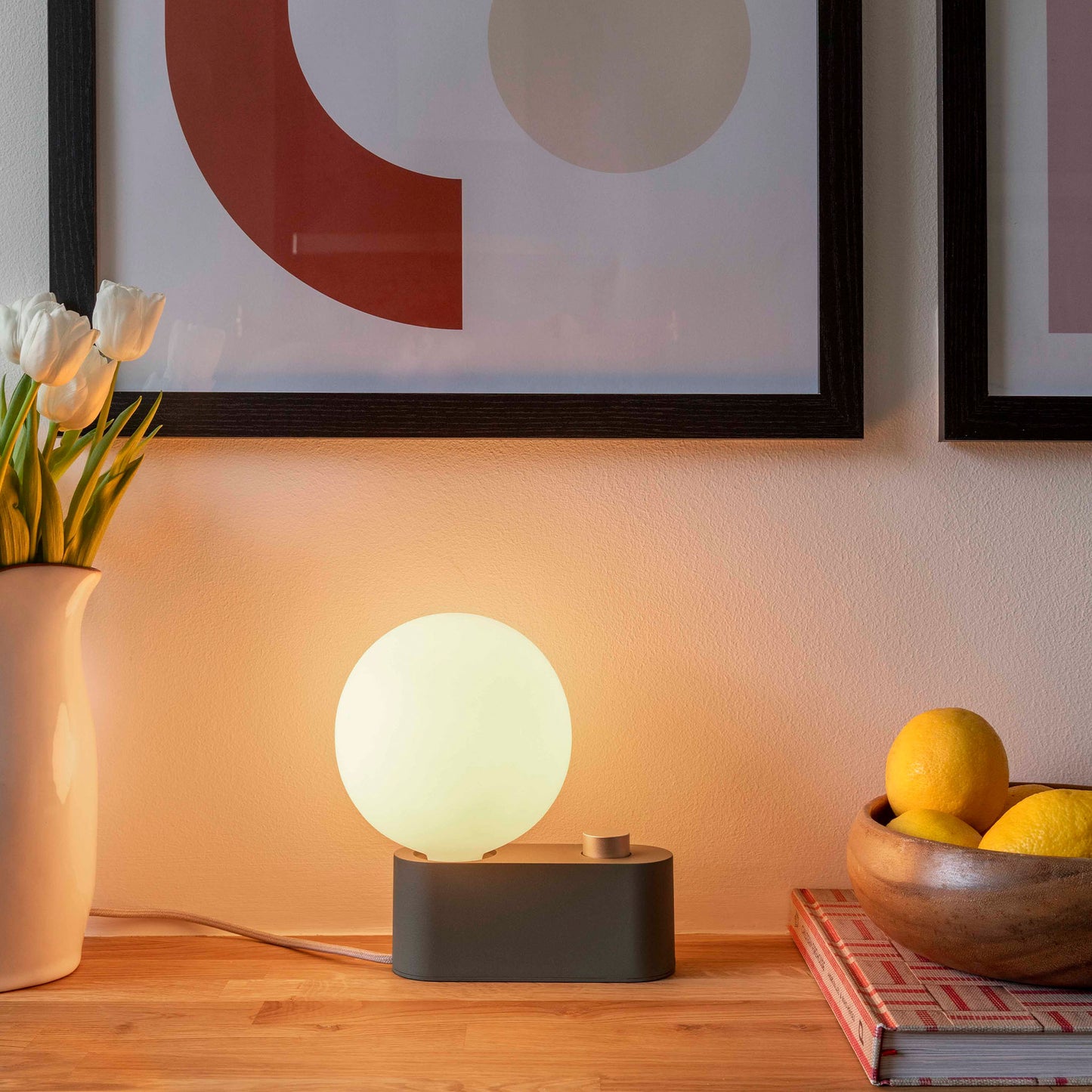 Alumina Multi-Use Lamp in Sage Tala