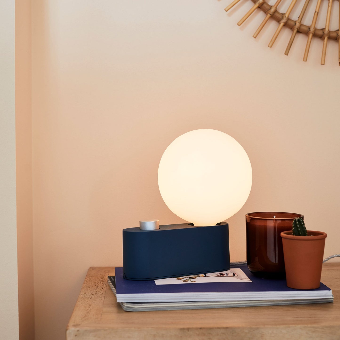 Alumina Multi-Use Lamp in Sapphire Tala