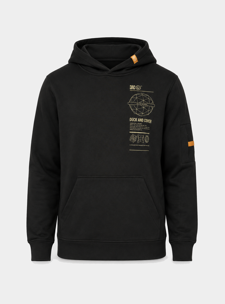 Ambridge Hoodie Black Duck and Cover