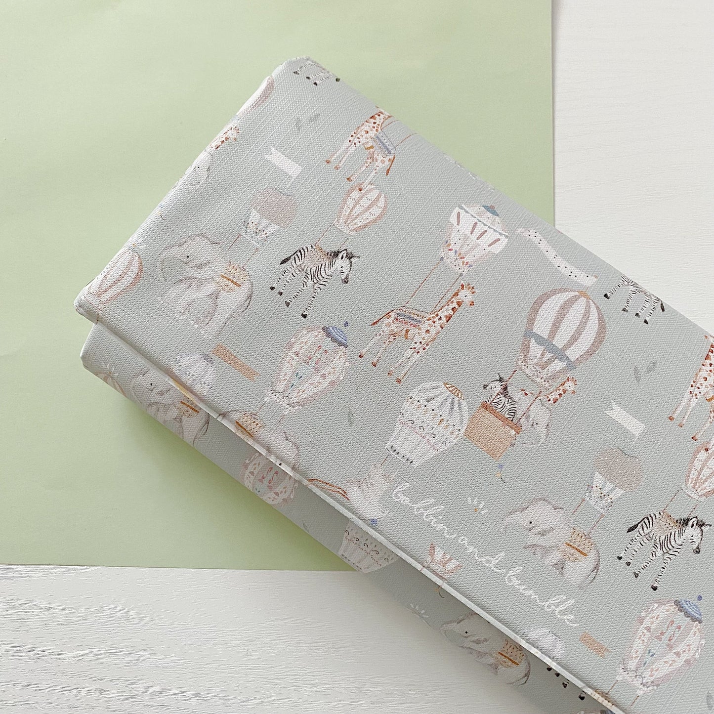Travel Changing Mat - Hot Air Balloons Bobbin and Bumble