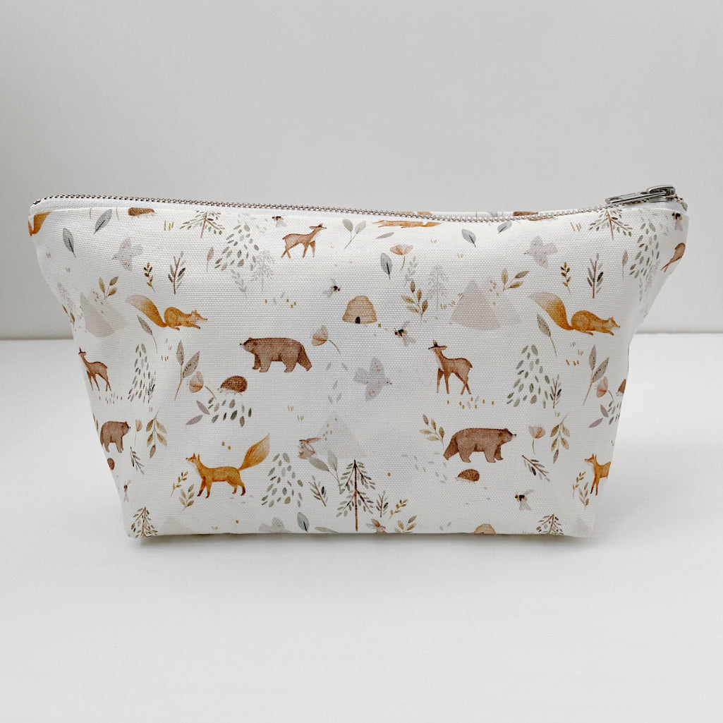 Nappy Wallet - Woodland Animal Print Bobbin and Bumble