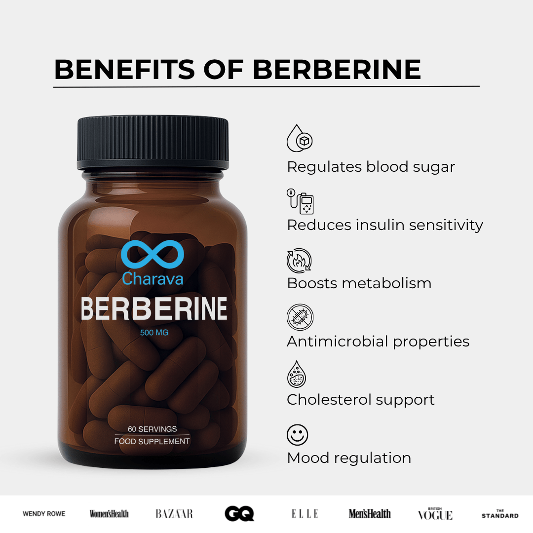 Berberine 500mg Charava UK