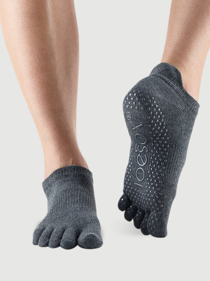 ToeSox Low Rise Full Toe Women's Yoga Grip Socks Yoga Studio Store