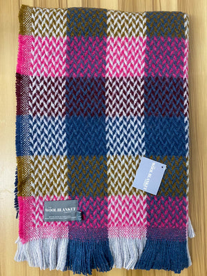 Blue/Neon Pink/Gold