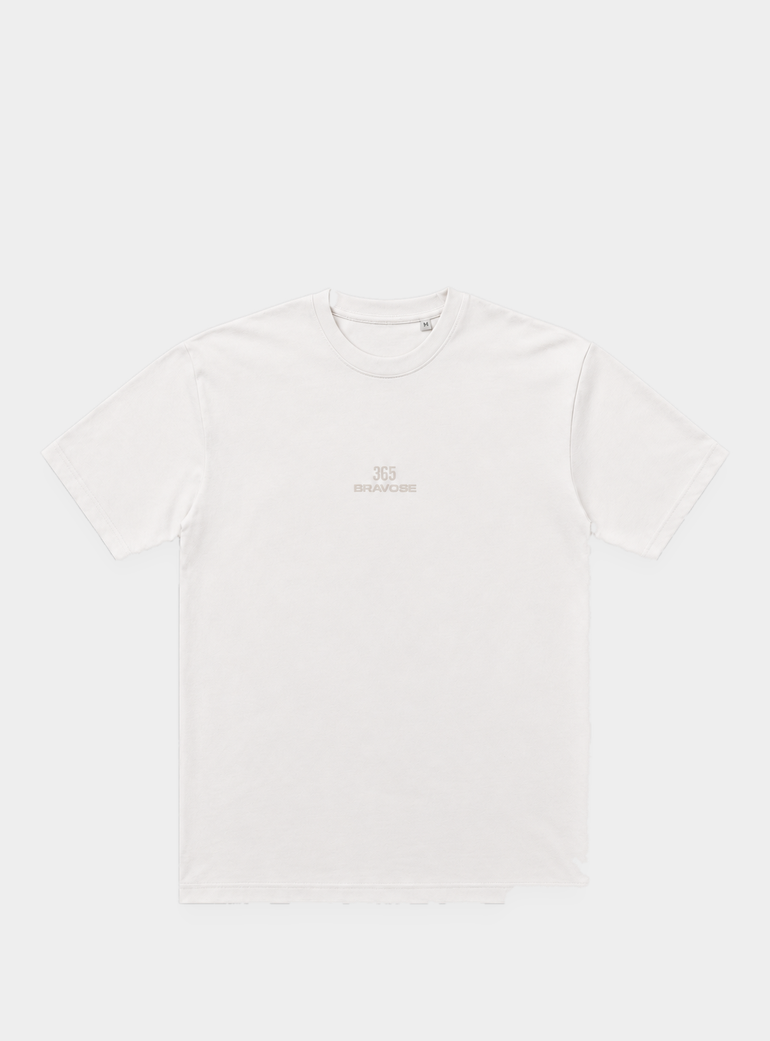 365 Classic Fit T-Shirt - White Bravose