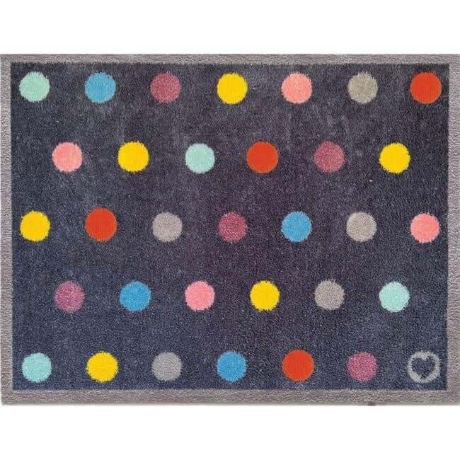 Eco-Friendly Washable Dots Mat and Runner The Rugs