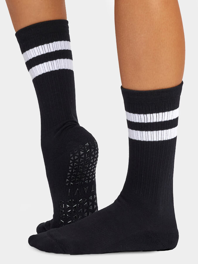 Tavi Kai Crew Grip Socks Yoga Studio Store