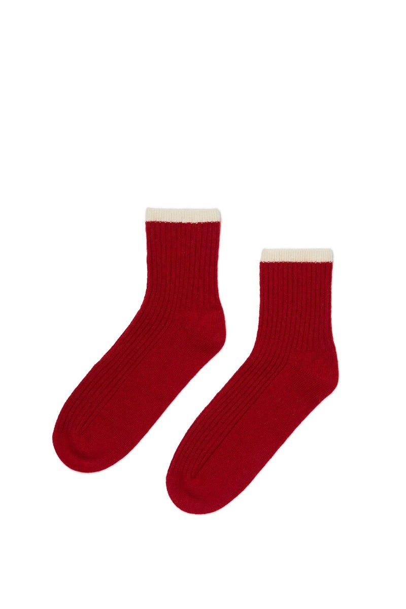 Cashmere Christmas Bed Socks Bamford
