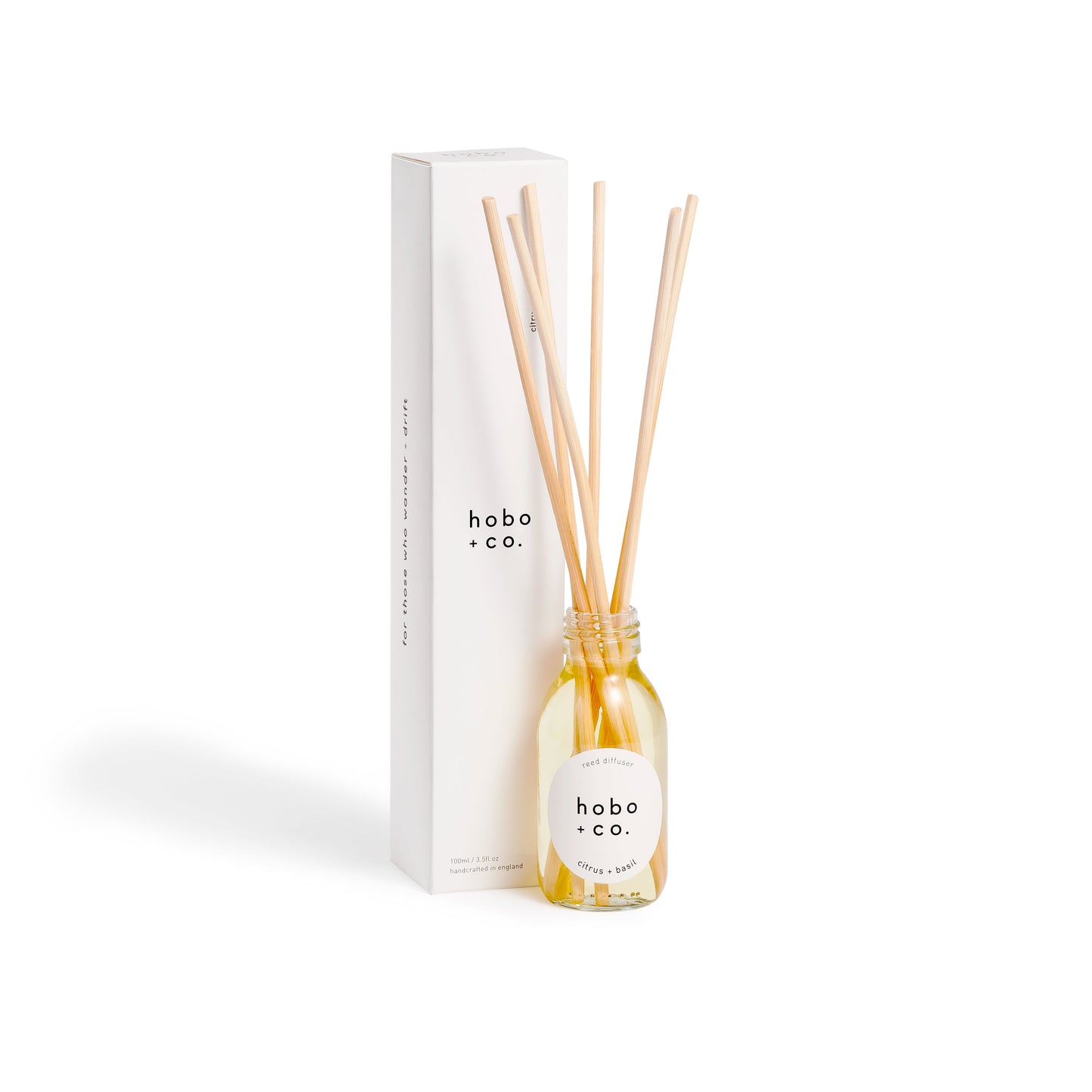 Citrus and Basil Reed Diffuser hobo + co.