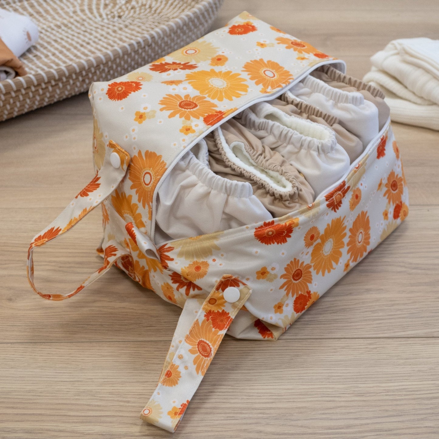 Flower Child Cloth Nappy Pod Modern Cloth Nappies