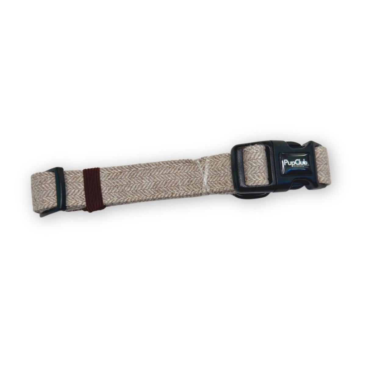 Collar - Tweed Brown PupClub Couture