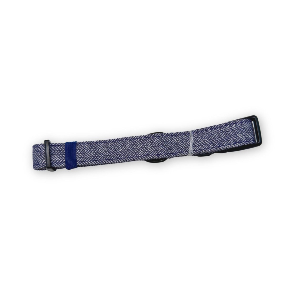 Collar - Tweed Blue PupClub Couture