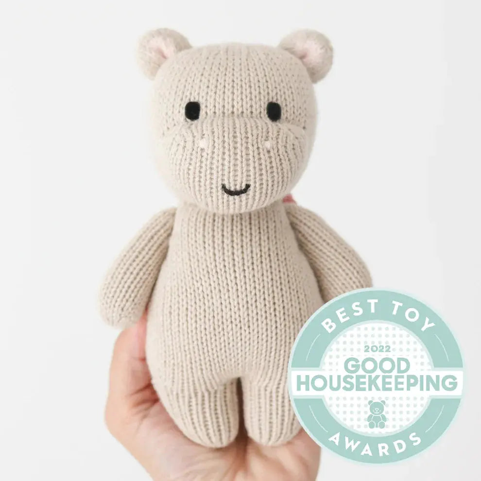 cuddle+kind - Baby Animal Collection - Baby Hippo Pebble Cuddle+Kind