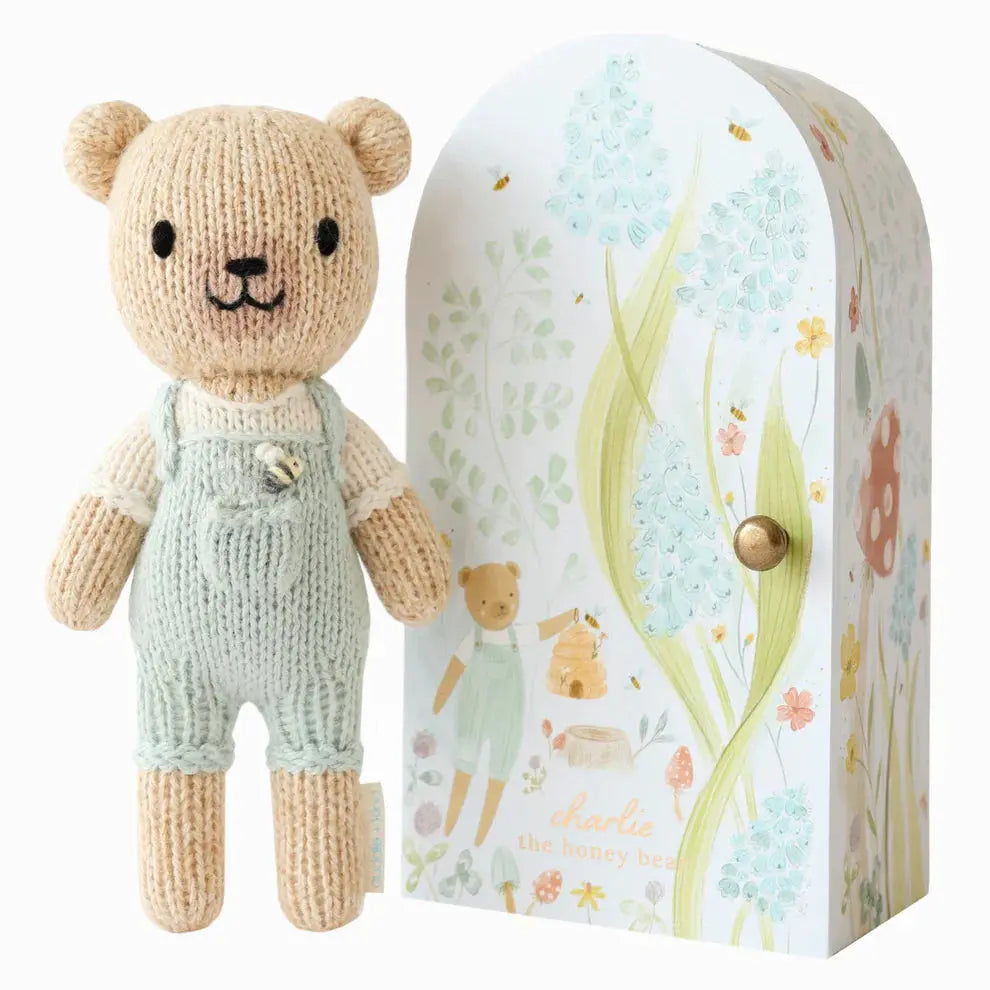 cuddle+kind - Tiny Collection in a Box - Charlie the Honey Bear Cuddle+Kind
