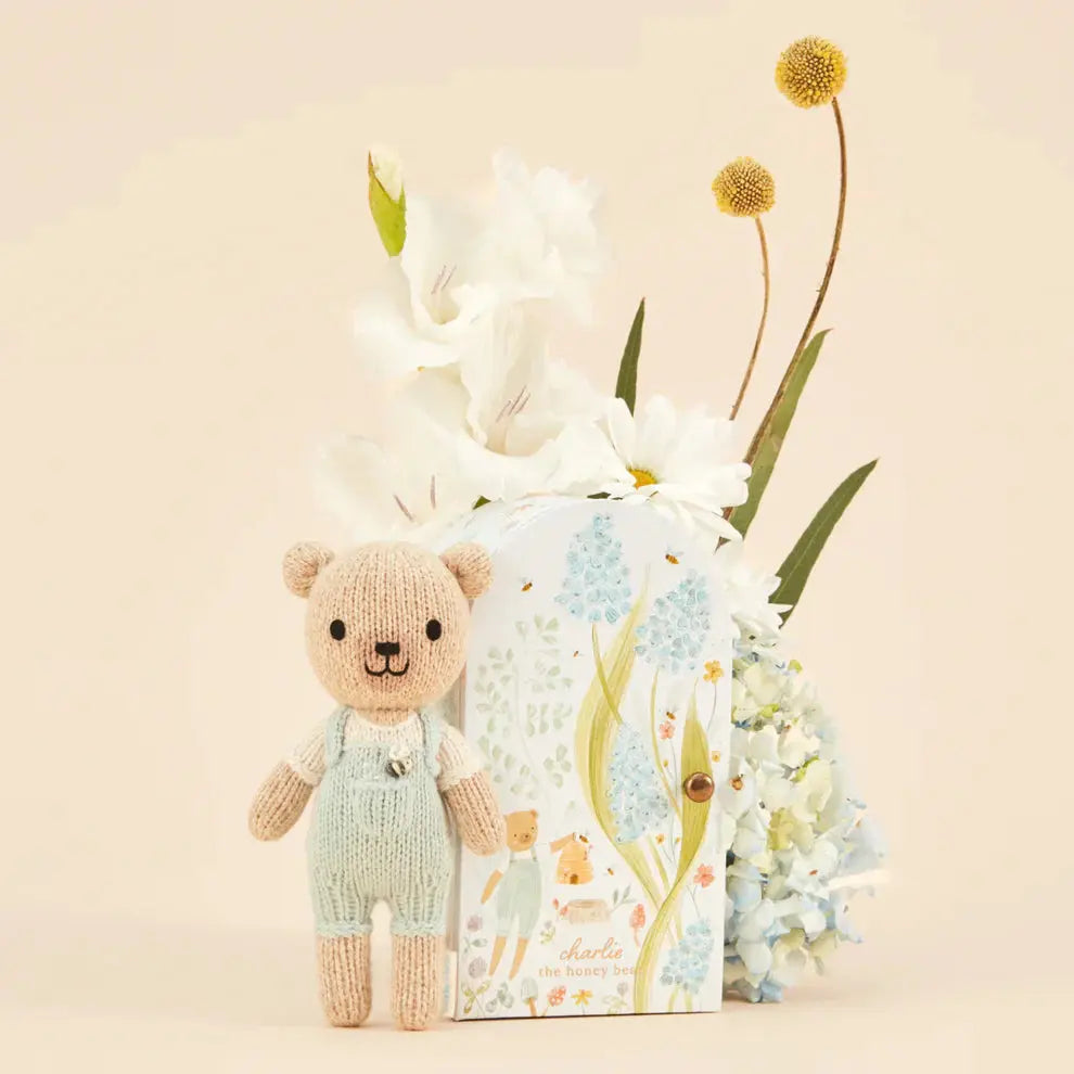 cuddle+kind - Tiny Collection in a Box - Charlie the Honey Bear Cuddle+Kind