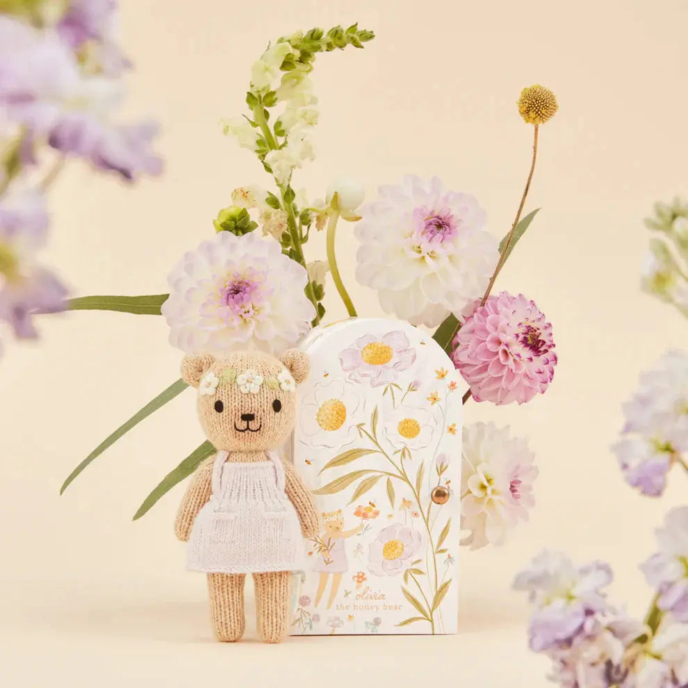 cuddle+kind - Tiny Collection in a Box - Olivia the Honey Bear Cuddle+Kind