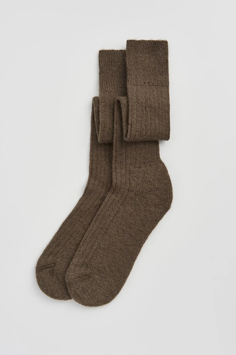 Wool Knee High Socks Earth Wardrobe