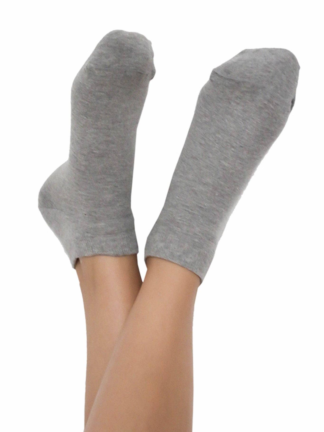 Organic Cotton Trainer Socks (6 Pack) Earth Wardrobe