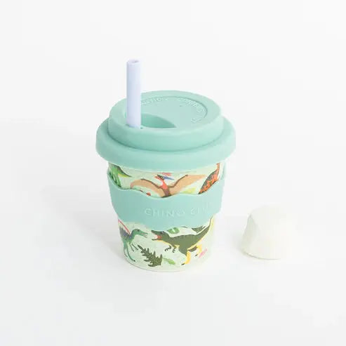 Dino Babychino Cup 4oz (Straws Sold Separately) Chino Club UK