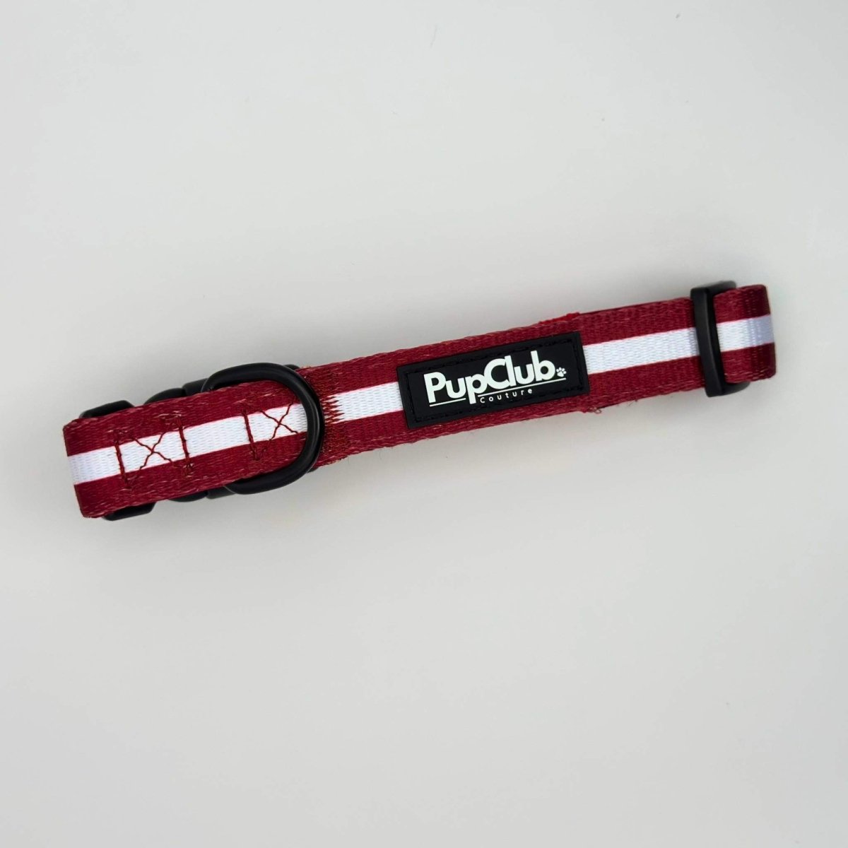 Collar - Berry Red PupClub Couture