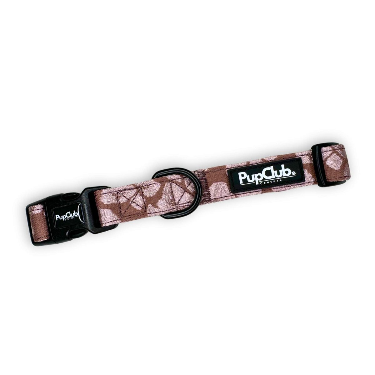 Luxe Collar - Mocha Petals PupClub Couture