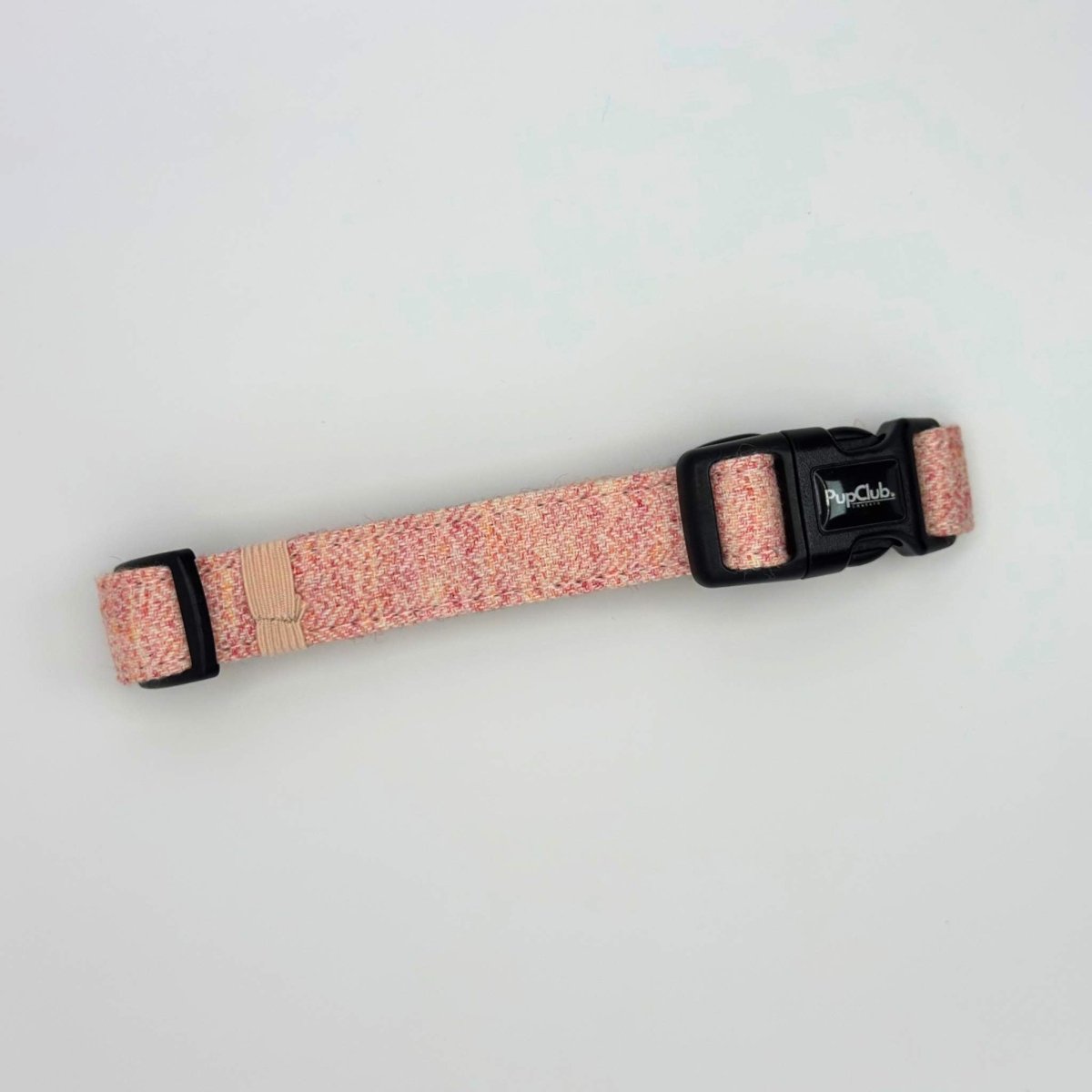 Collar - Tweed Pink PupClub Couture