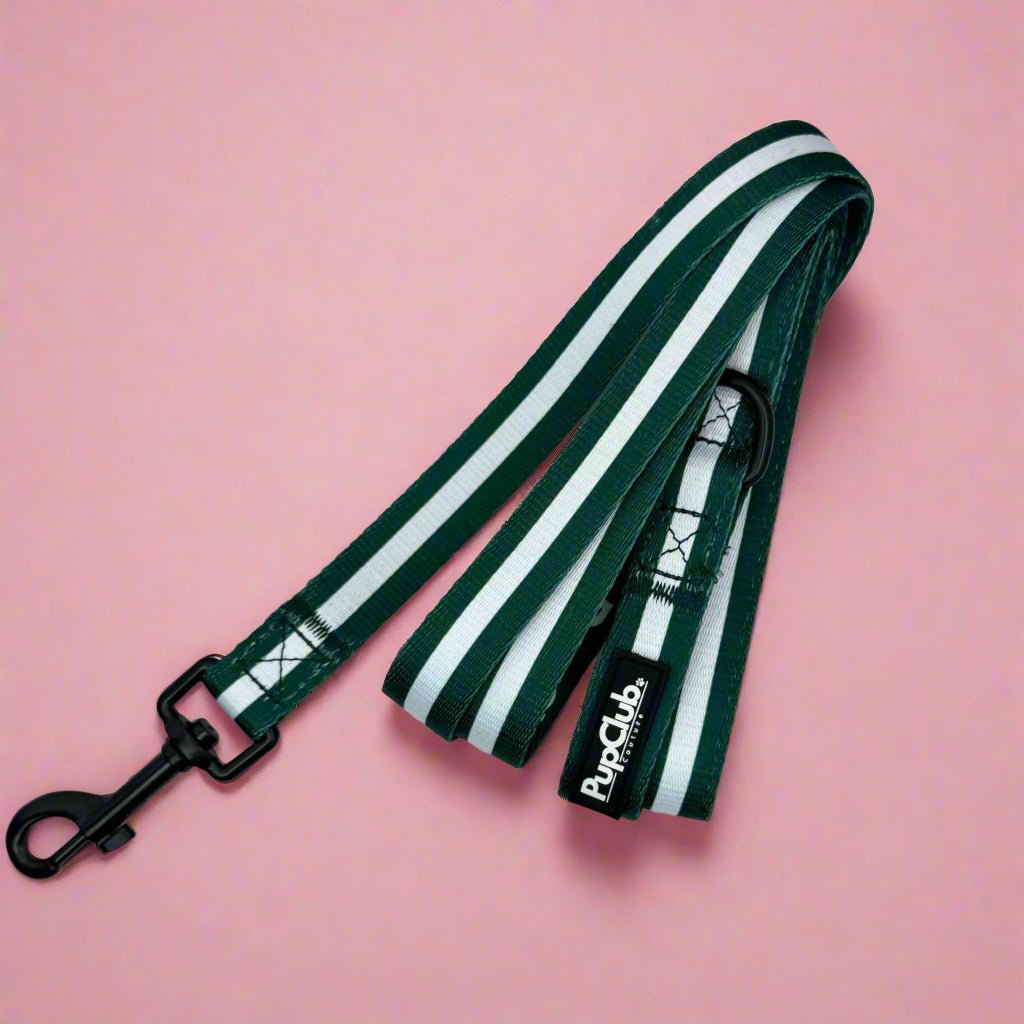 Lead - Forest Green PupClub Couture