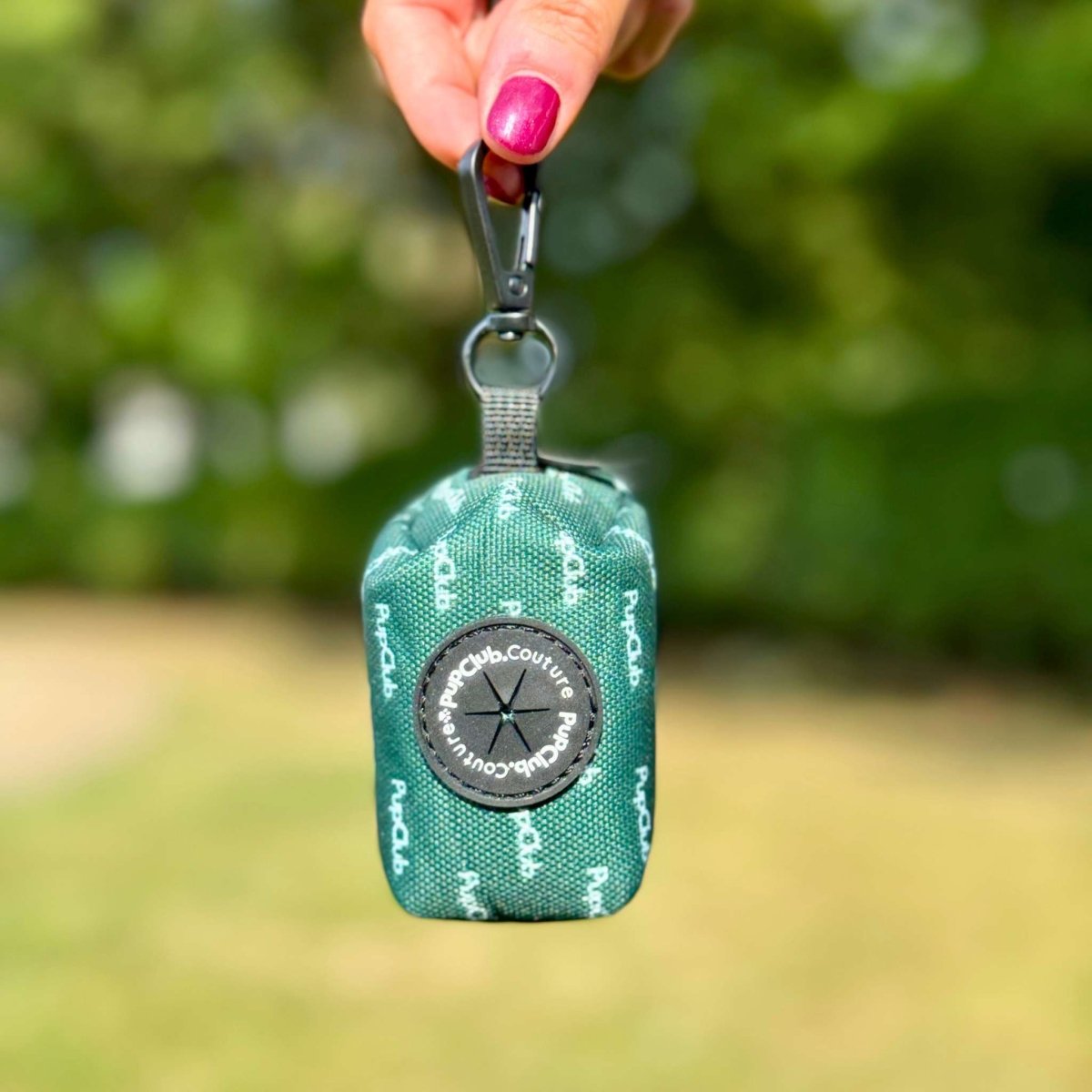 Poo Bag Holder - Forest Green PupClub Couture