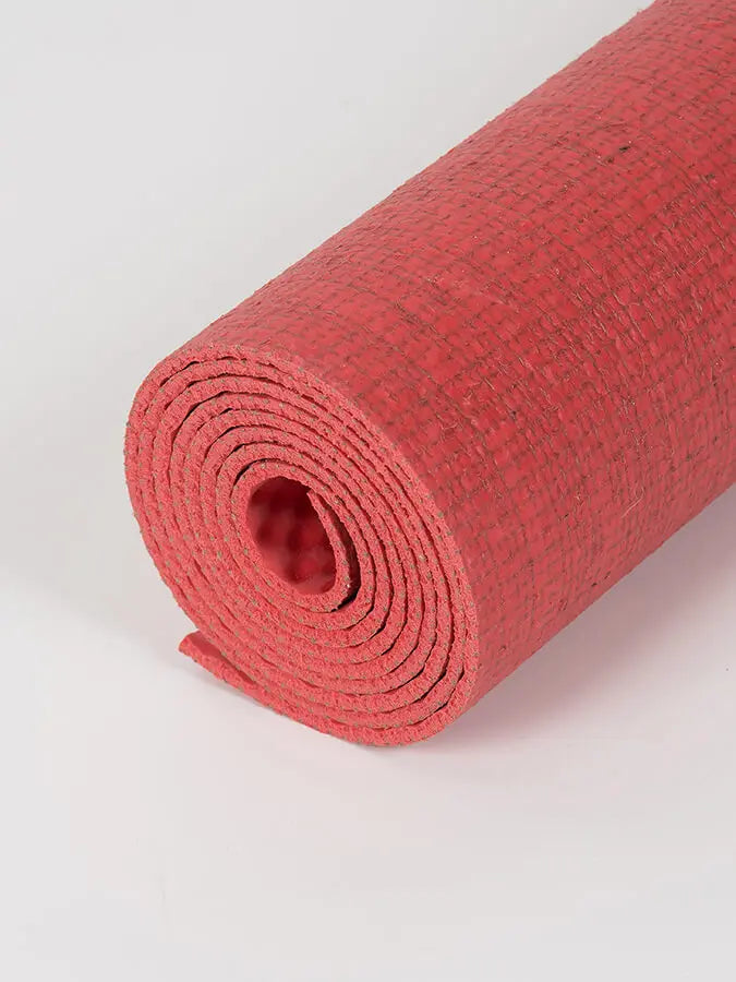 ecoYoga Extra Long Jute Yoga Mat - 4mm Yoga Studio Store