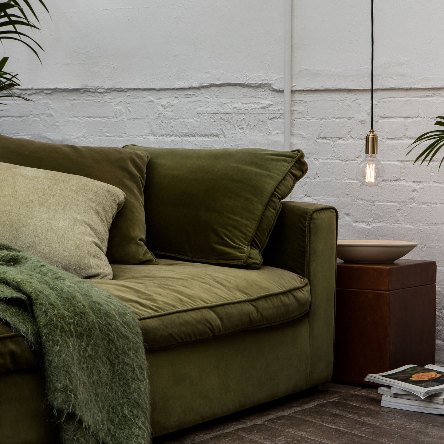 Elva Pendant Light Tinted in Graphite Tala