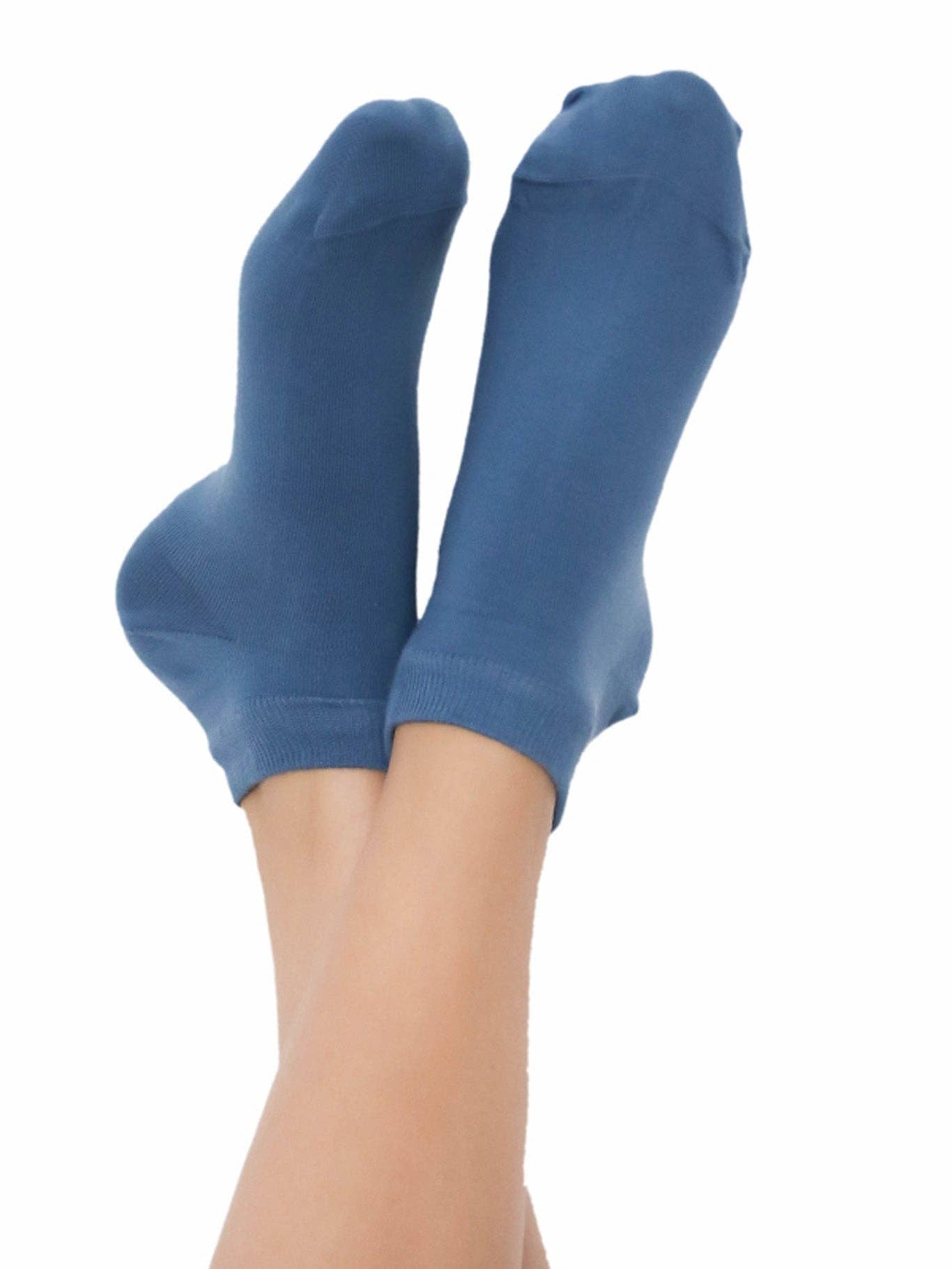 Organic Cotton Trainer Socks (6 Pack) Earth Wardrobe