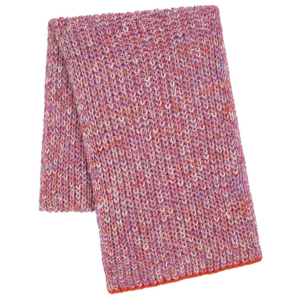 Florence Twist Oversized Knitted Scarf - Orange Cara & The Sky