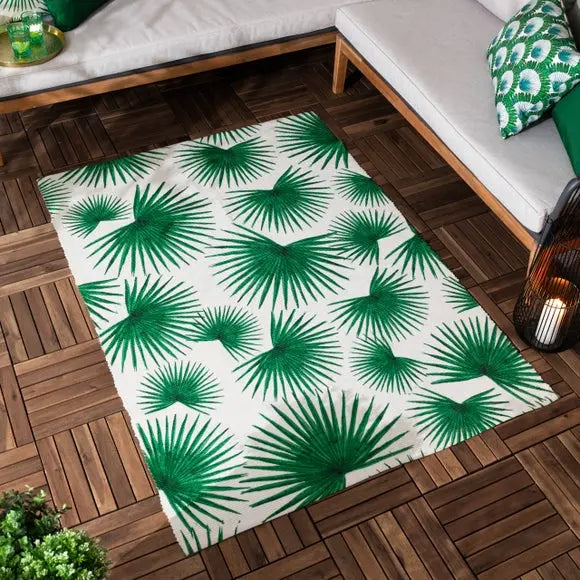 furn Agave Indoor Outdoor Rug Dunelm